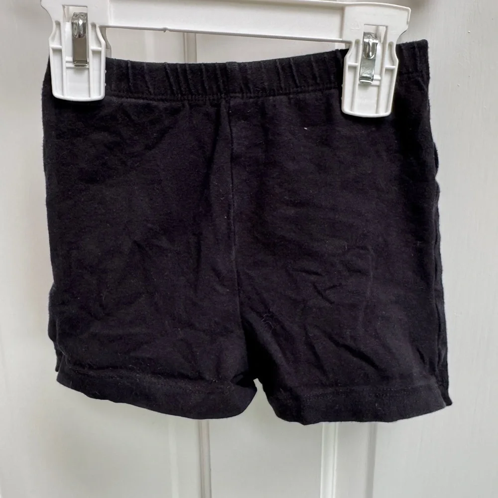 The Children's Place 5T Girls Black Kids Stretch Comfort Bike Gymnastics Shorts